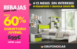 DORMITORIO JUVENIL EN REBAJAS