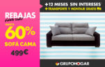SOFÁ CAMA CON APERTURA ITALIANA