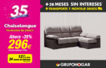 CHAISELONGUE REVERSIBLE
